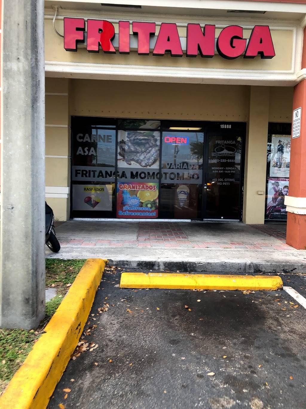 Fritanga Momotombo | restaurant | 15888 SW 137th Ave, Miami, FL 33177, USA | 3052358444 OR +1 305-235-8444
