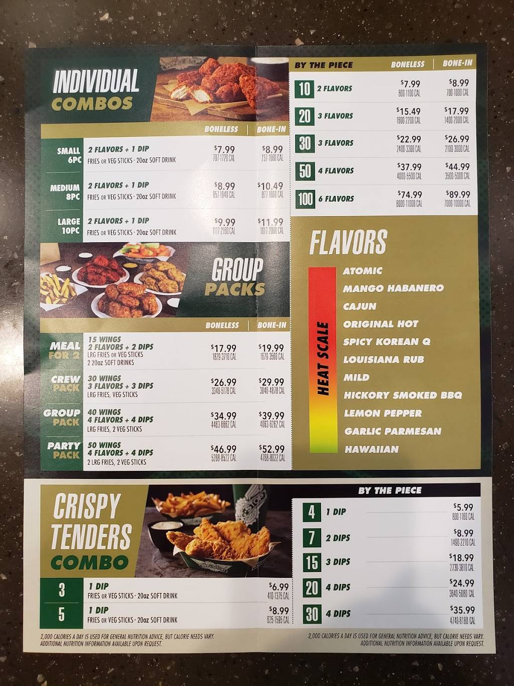 Wingstop | restaurant | 2090 Gulf to Bay Blvd, Clearwater, FL 33765, USA | 7275139464 OR +1 727-513-9464