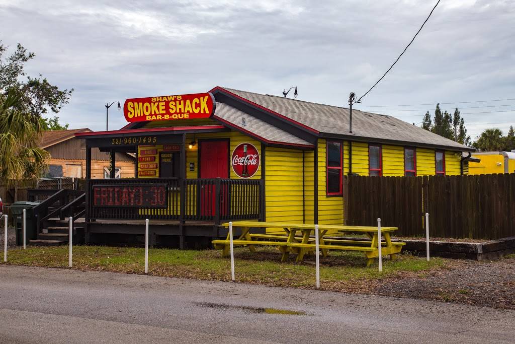 Shaws Smoke Shack Barbecue | restaurant | 1452 Garden Rd, Rockledge, FL 32955, USA | 3219601495 OR +1 321-960-1495