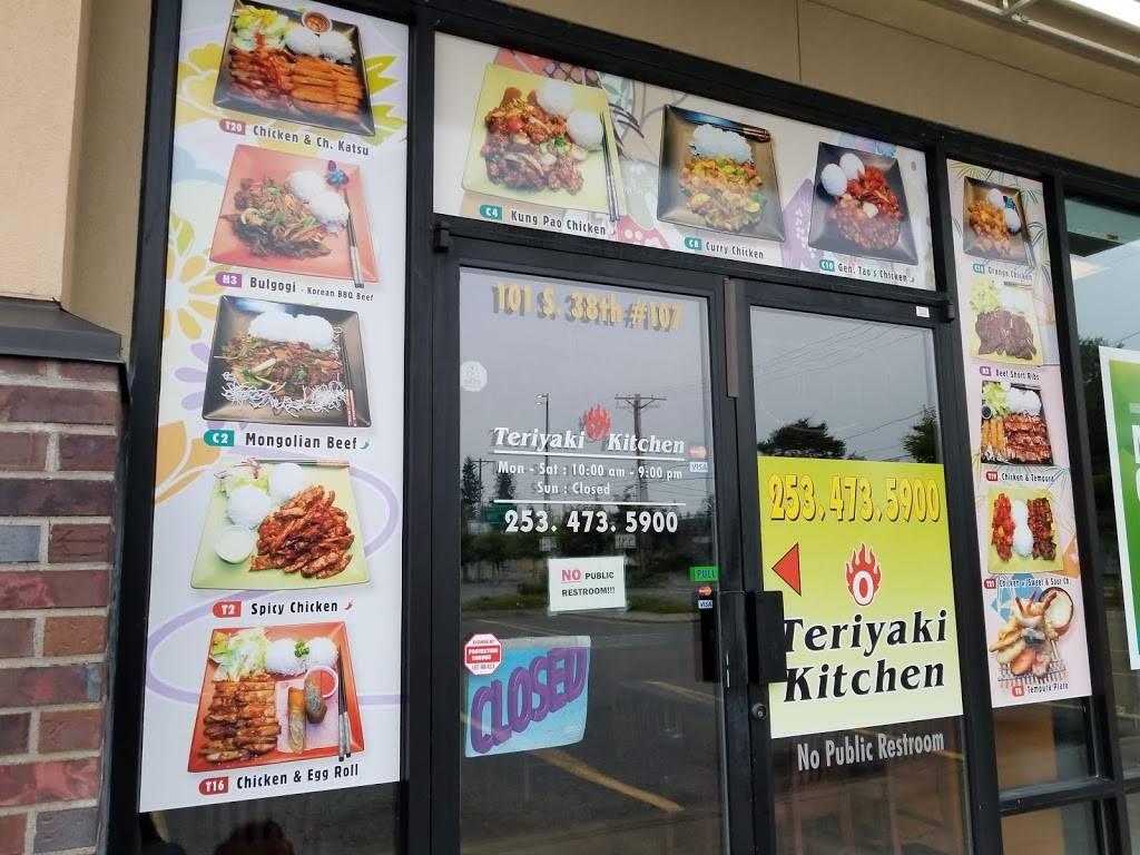 Teriyaki Kitchen | restaurant | 101 S 38th St #107, Tacoma, WA 98418, USA | 2534735900 OR +1 253-473-5900