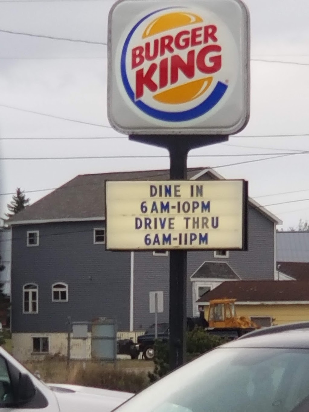 Burger King | restaurant | 56795 6th St, Calumet Twp, MI 49913, USA | 9063375773 OR +1 906-337-5773