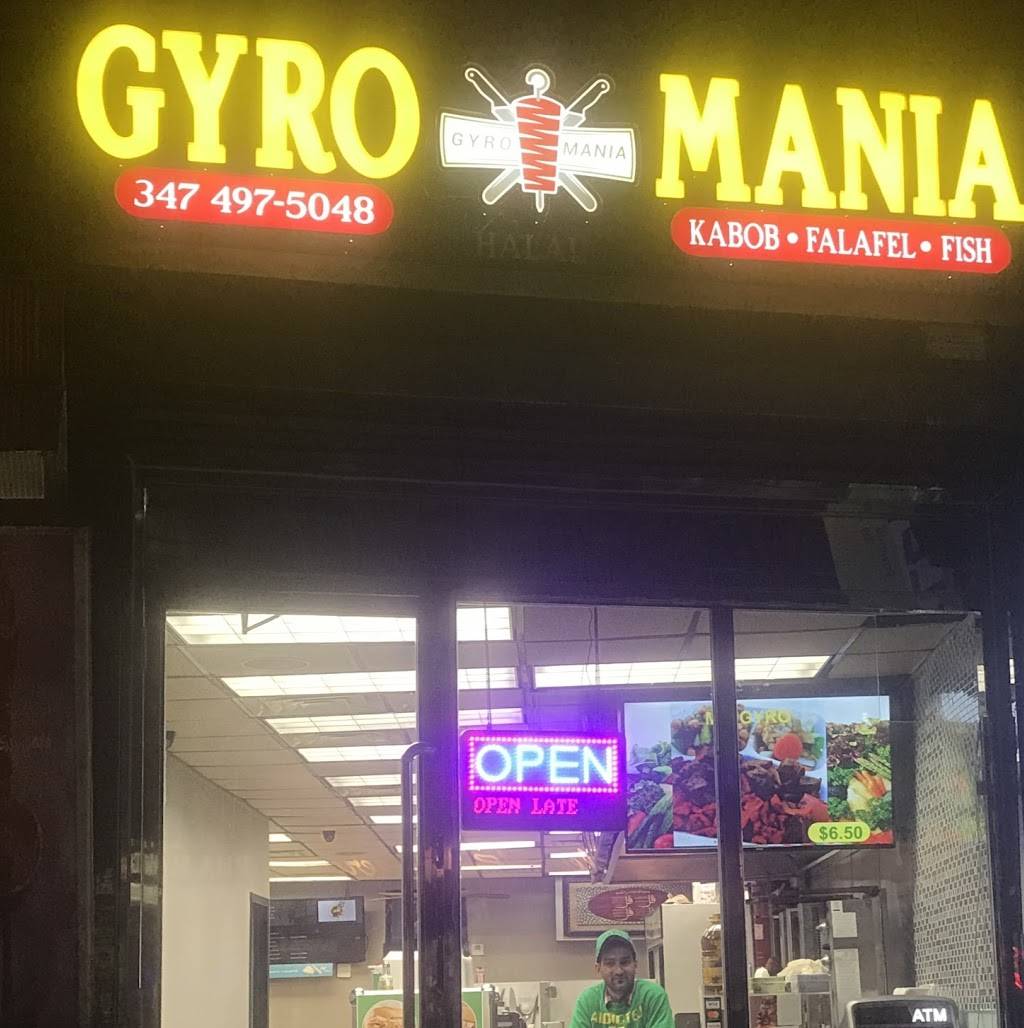 Gyro Mania | restaurant | 6917 5th Ave, Brooklyn, NY 11209, USA | 3474975048 OR +1 347-497-5048