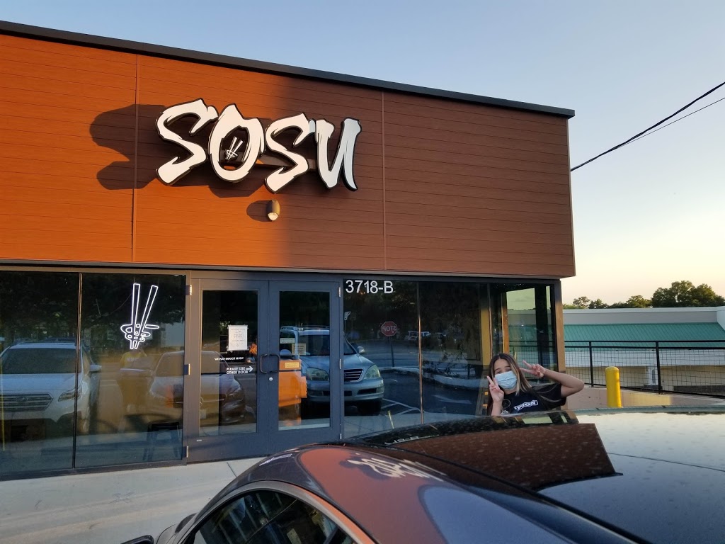Sosu | restaurant | 3718 Central Ave Suite B, Charlotte, NC 28205, USA | 9802374800 OR +1 980-237-4800