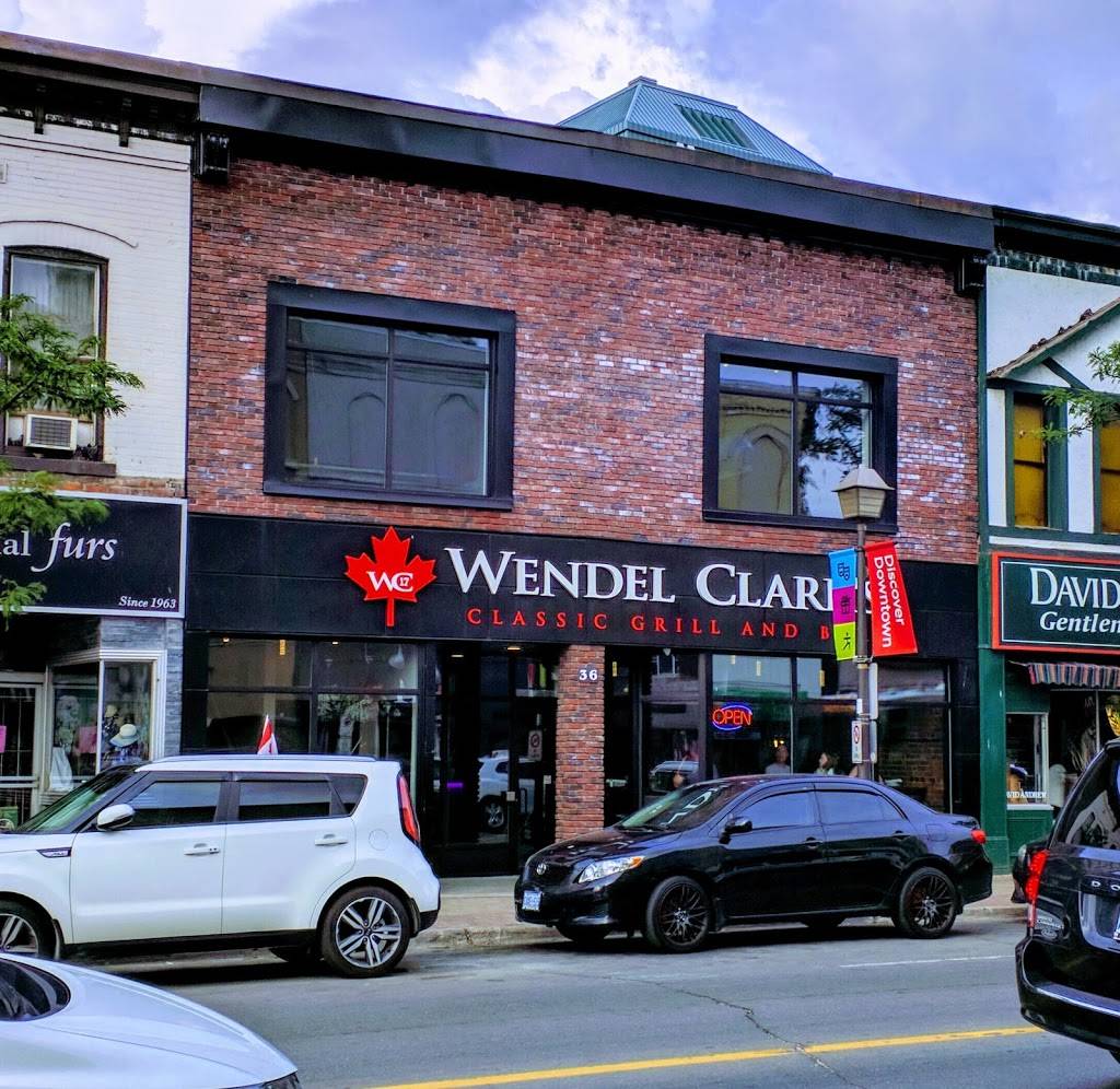 Wendel Clarks Classic Grill & Bar | restaurant | 36 Main St N, Brampton, ON L6V 1N6, Canada | 2898645990 OR +1 289-864-5990