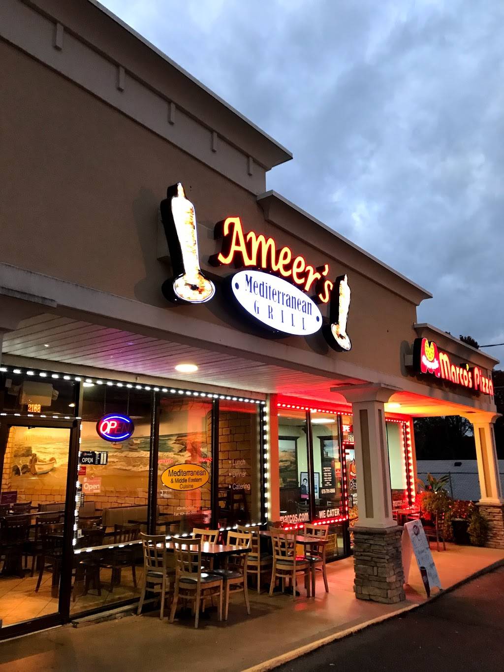 Ameers Mediterranean Grill | meal takeaway | 2168 Briarcliff Rd NE, Atlanta, GA 30329, USA | 4049820666 OR +1 404-982-0666