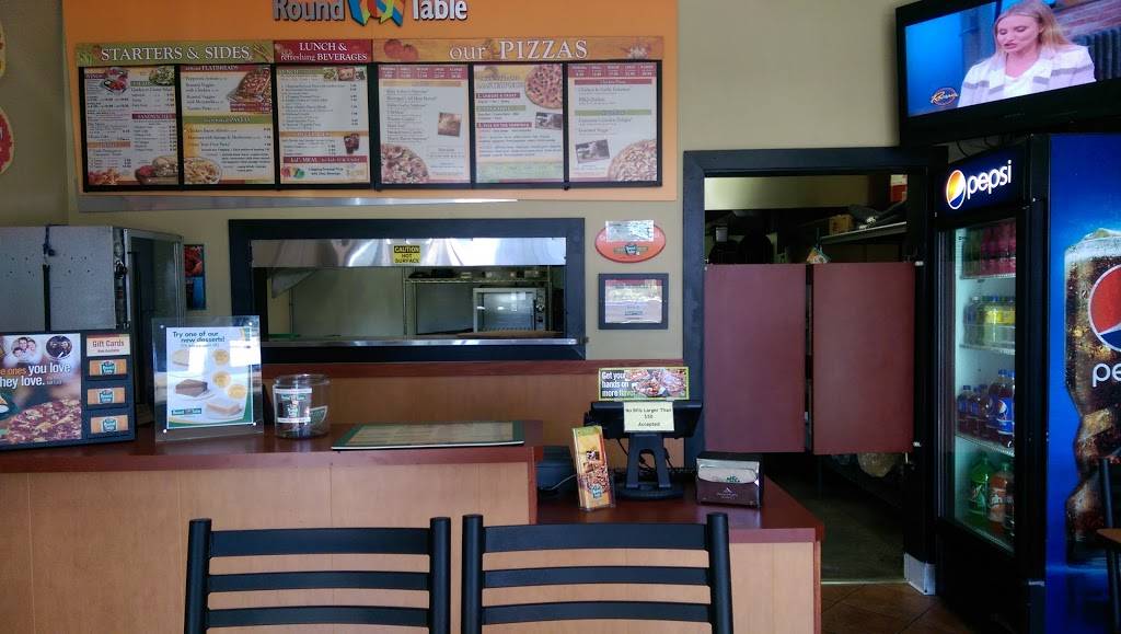 Round Table Pizza | meal delivery | 20519 Devonshire St, Chatsworth, CA 91311, USA | 8183499222 OR +1 818-349-9222