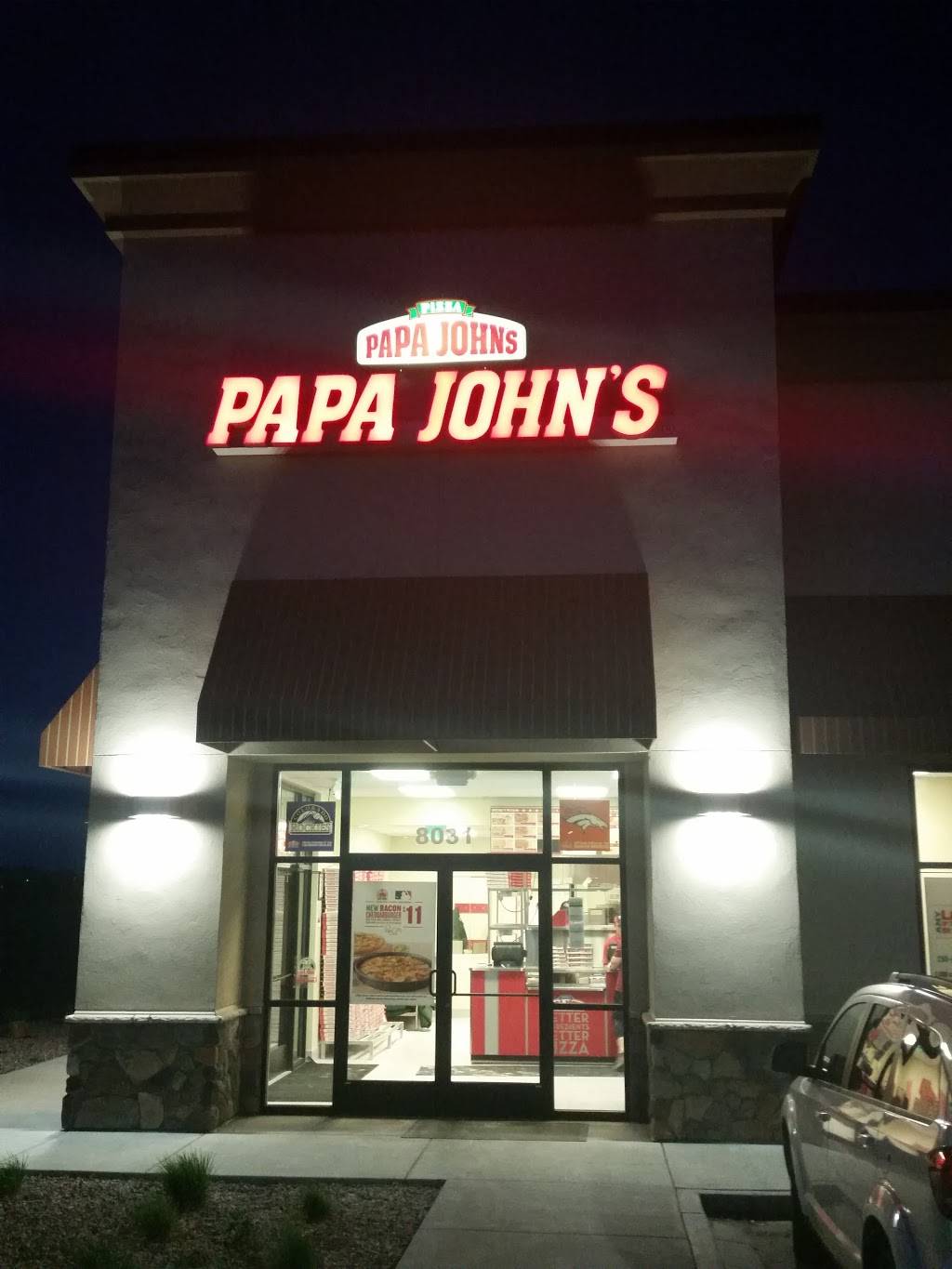 Papa Johns Pizza | restaurant | 8031 Fountain Mesa Rd, Fountain, CO 80817, USA | 7193906262 OR +1 719-390-6262