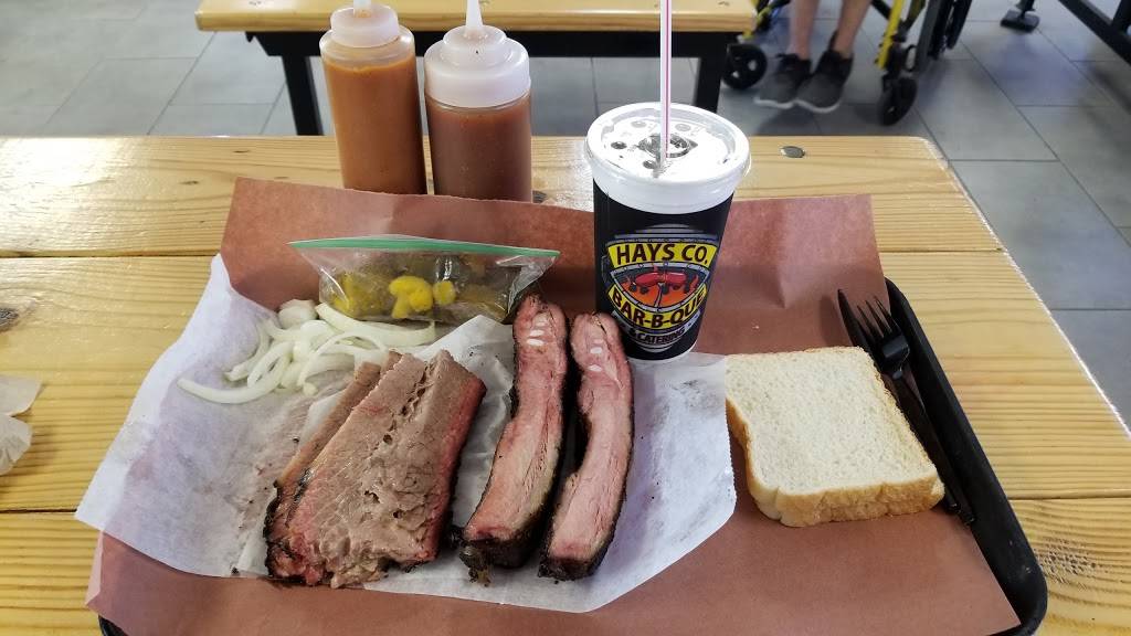 Hays County Barbeque Restaurant | restaurant | 1612 S Interstate 35, San Marcos, TX 78666, USA | 5123926000 OR +1 512-392-6000