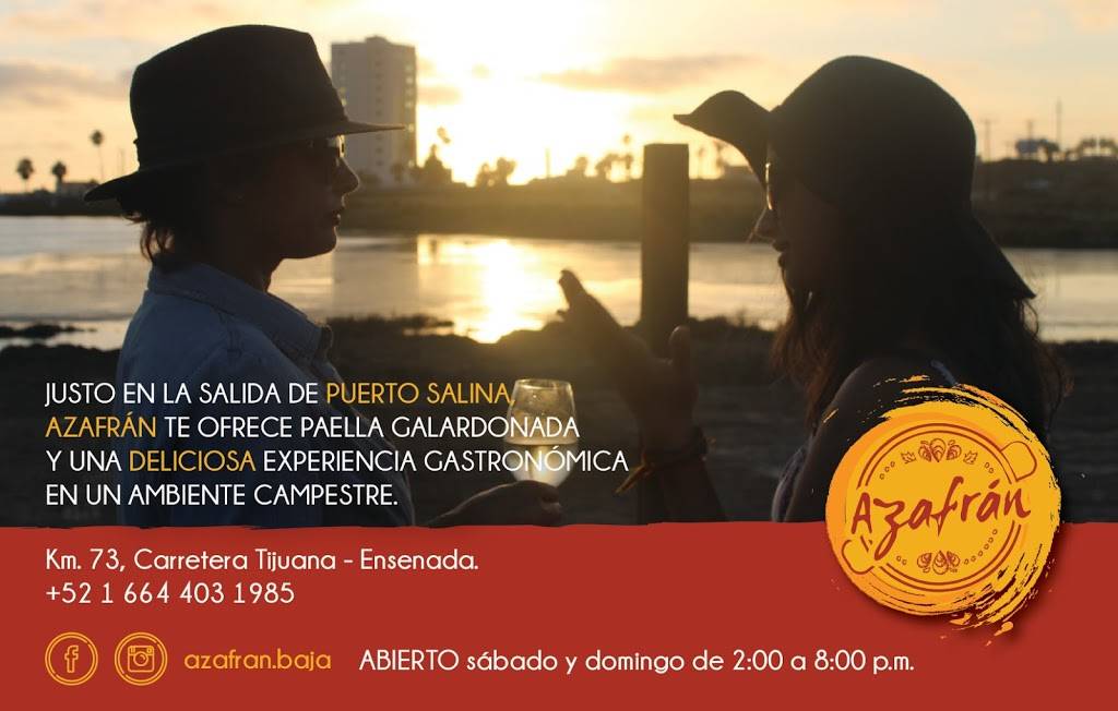 Azafrán | restaurant | Ensenada, Baja California, Mexico | 016644031985 OR +52 664 403 1985