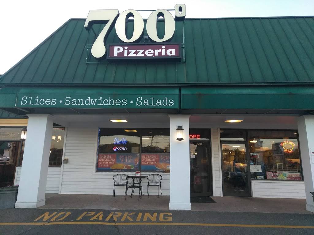 700 DEGREES PIZZERIA | meal delivery | 531 Boston Post Rd, Orange, CT 06477, USA | 2037993400 OR +1 203-799-3400
