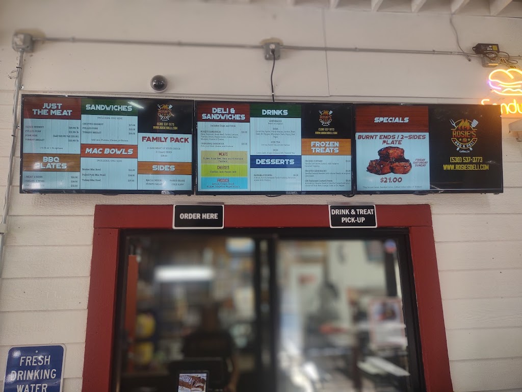 Rosies BBQ & Deli | restaurant | 745 CA-174, Colfax, CA 95713, USA | 5305373773 OR +1 530-537-3773