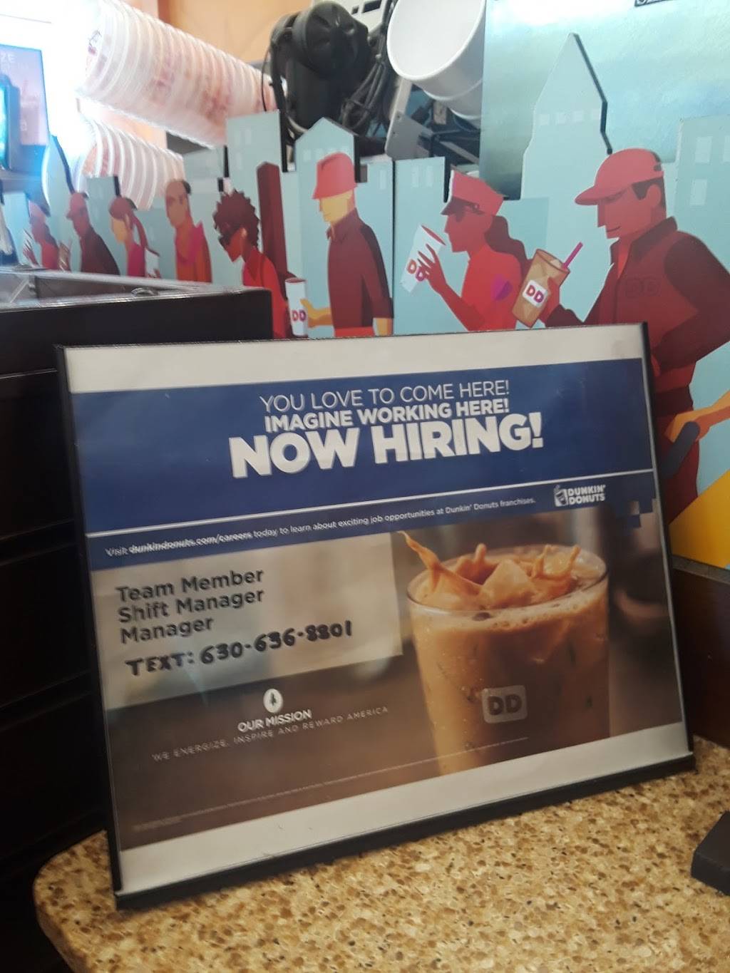 Dunkin | cafe | 4708 Caton Farm Rd, Joliet, IL 60586, USA | 8154395999 OR +1 815-439-5999