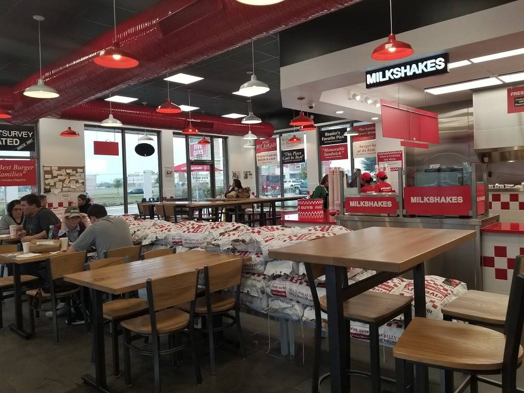 Five Guys | meal takeaway | 195 Creekside Crossing, New Braunfels, TX 78130, USA | 8306209655 OR +1 830-620-9655