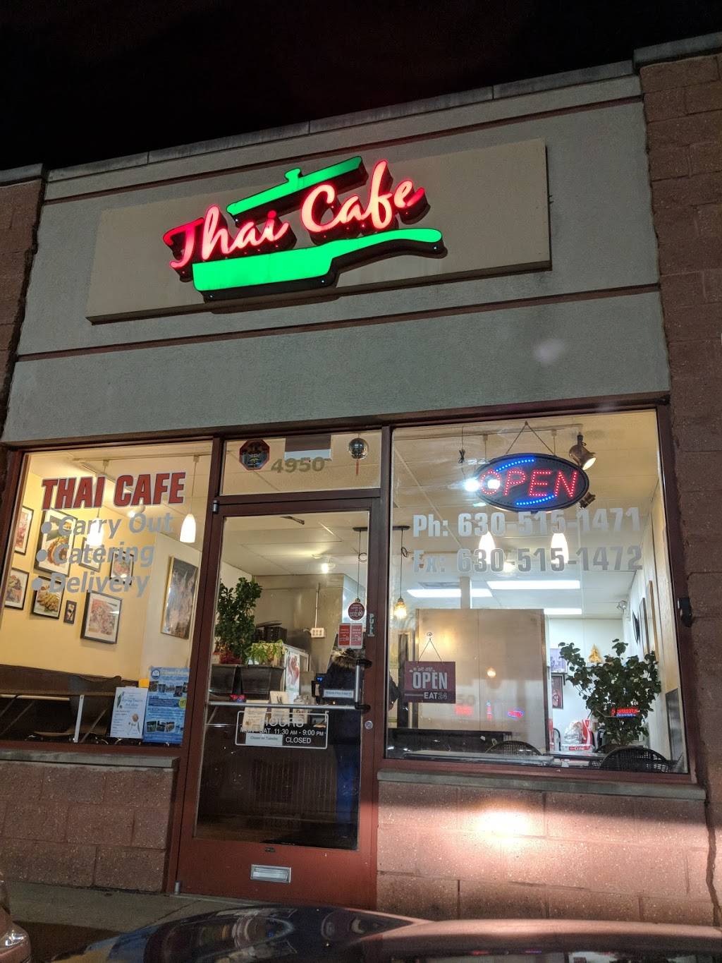 Thai Cafe | restaurant | 4950 Main St, Downers Grove, IL 60515, USA | 6305151471 OR +1 630-515-1471