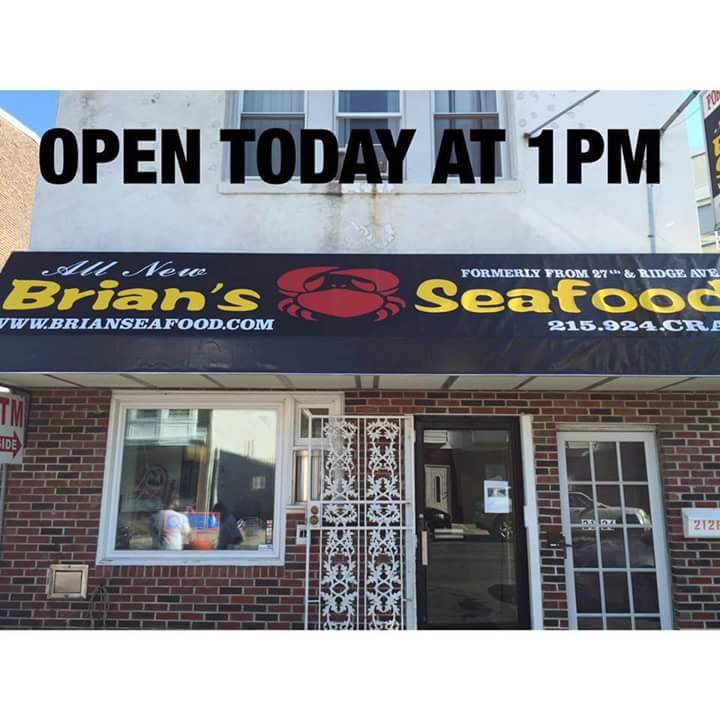 Brians Seafood | restaurant | 2121 E Chelten Ave, Philadelphia, PA 19138, USA | 2159242722 OR +1 215-924-2722