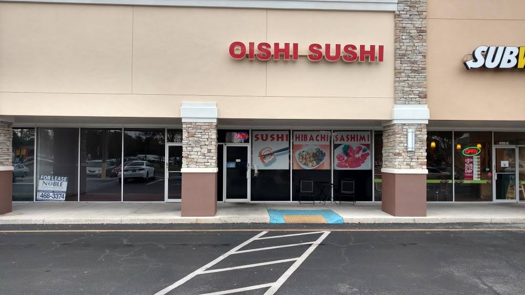 Oishi Sushi | restaurant | 950 Blanding Blvd Ste 8, Orange Park, FL 32065, USA | 9045794066 OR +1 904-579-4066