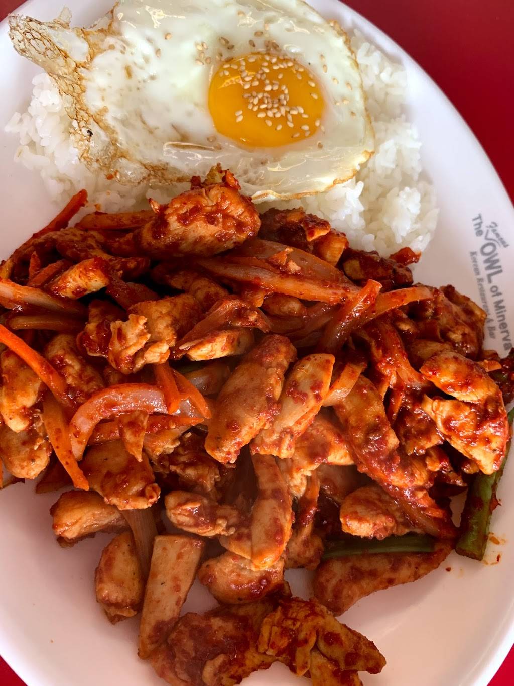 The Famous Owl of Minerva | restaurant | 129 Pedersen Dr Unit 4 & 5, Aurora, ON L4G 6V5, Canada | 9055037275 OR +1 905-503-7275