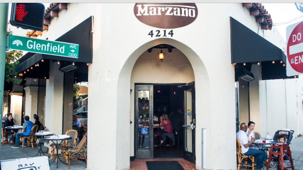 Marzano Restaurant And Bar | restaurant | 4214 Park Blvd, Oakland, CA 94602, USA | 5104791448 OR +1 510-479-1448