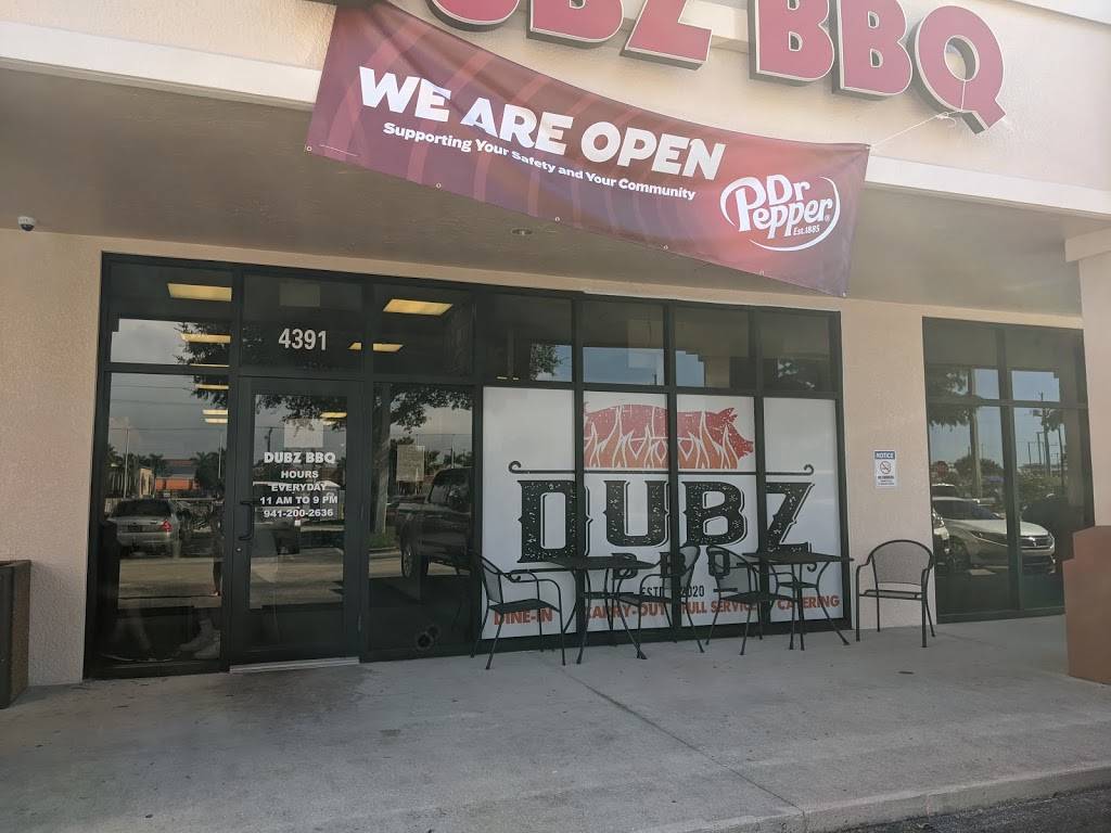 Dubz BBQ | restaurant | 4391 Aidan Ln, North Port, FL 34287, USA | 9412002636 OR +1 941-200-2636