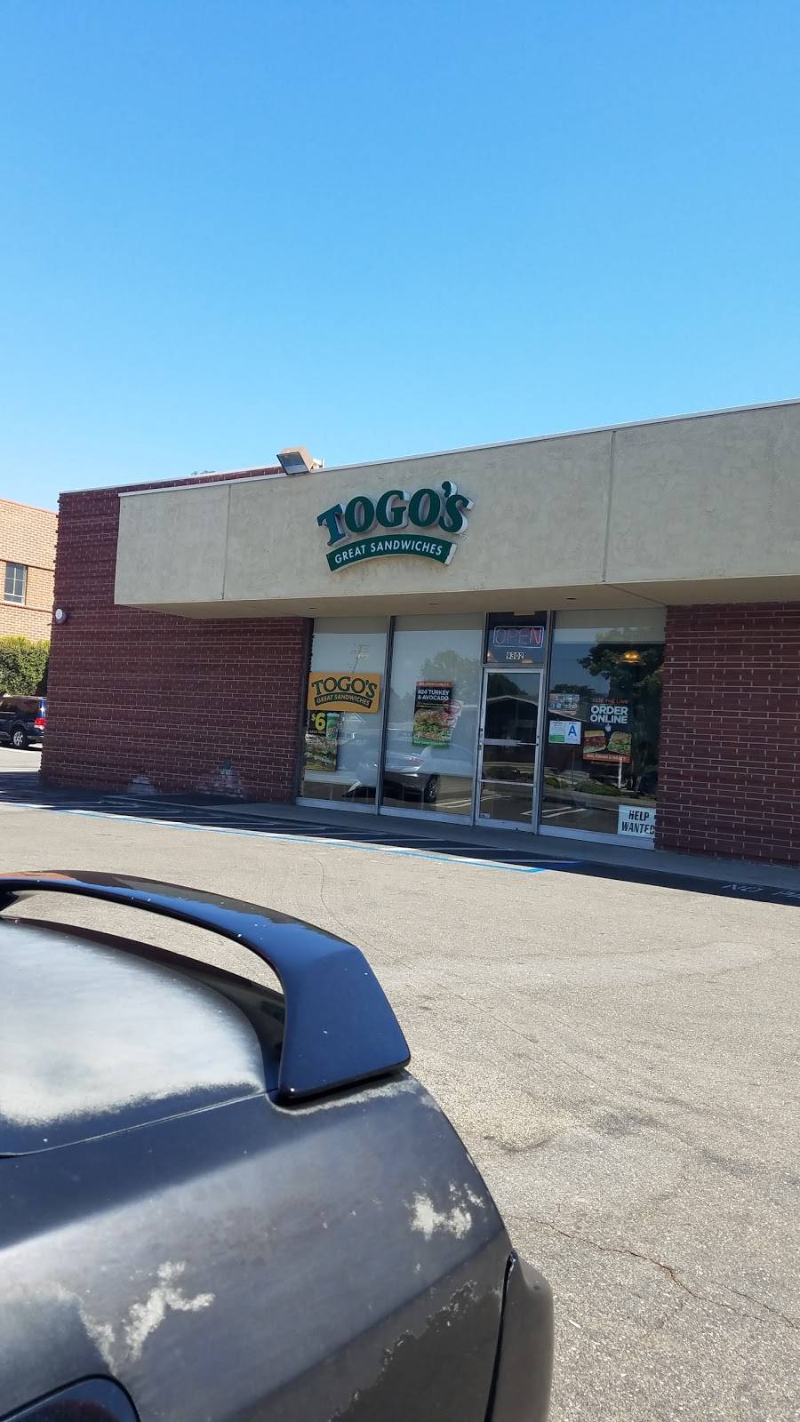 TOGOS Sandwiches | meal takeaway | 9302 Colima Rd, Whittier, CA 90605, USA | 5629072400 OR +1 562-907-2400