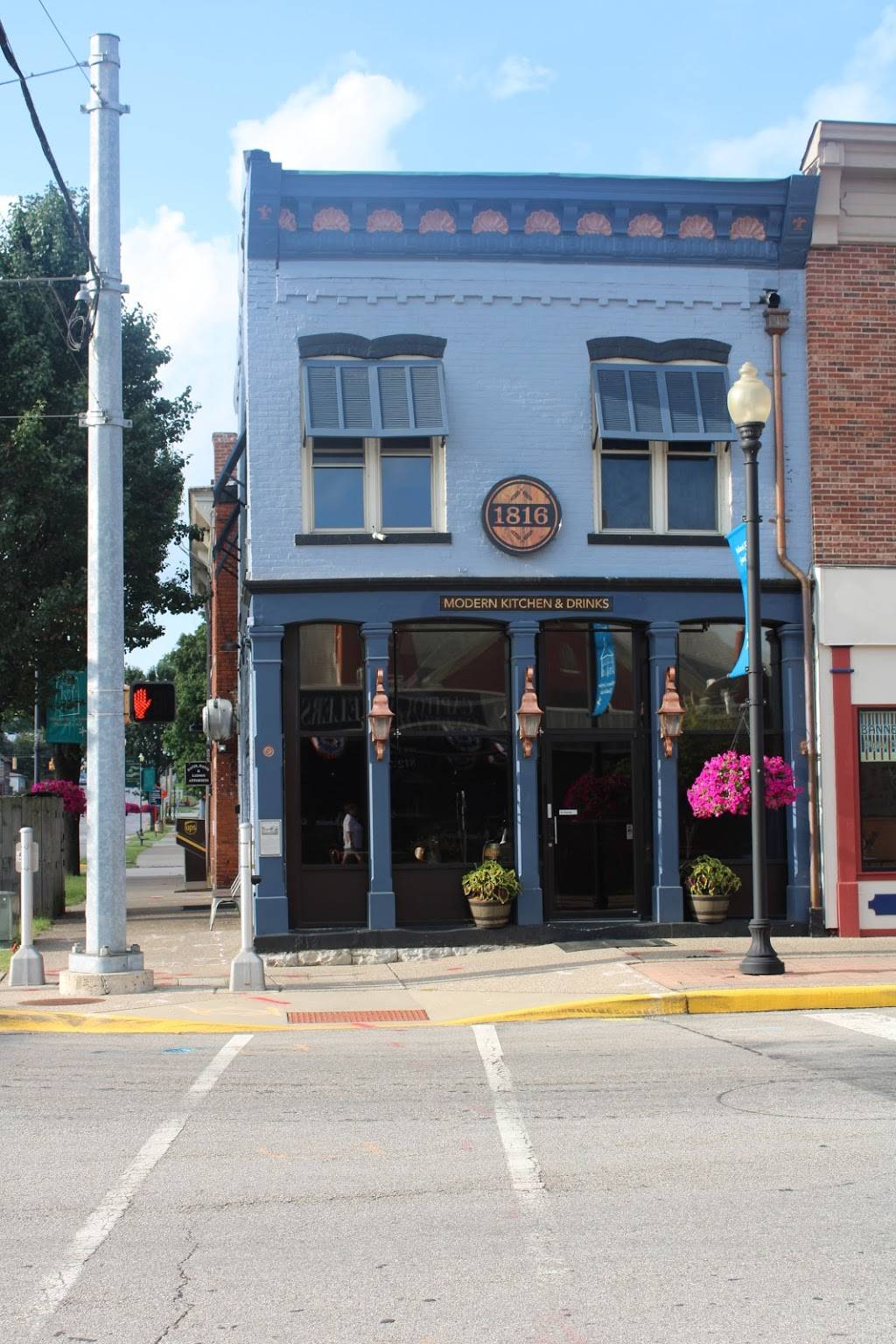 1816 Modern Kitchen & Drinks | restaurant | 100 E Chestnut St, Corydon, IN 47112, USA | 8122255342 OR +1 812-225-5342