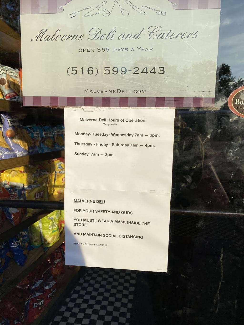 Malverne Deli | restaurant | 255 Hempstead Ave, Malverne, NY 11565, USA | 5165992443 OR +1 516-599-2443