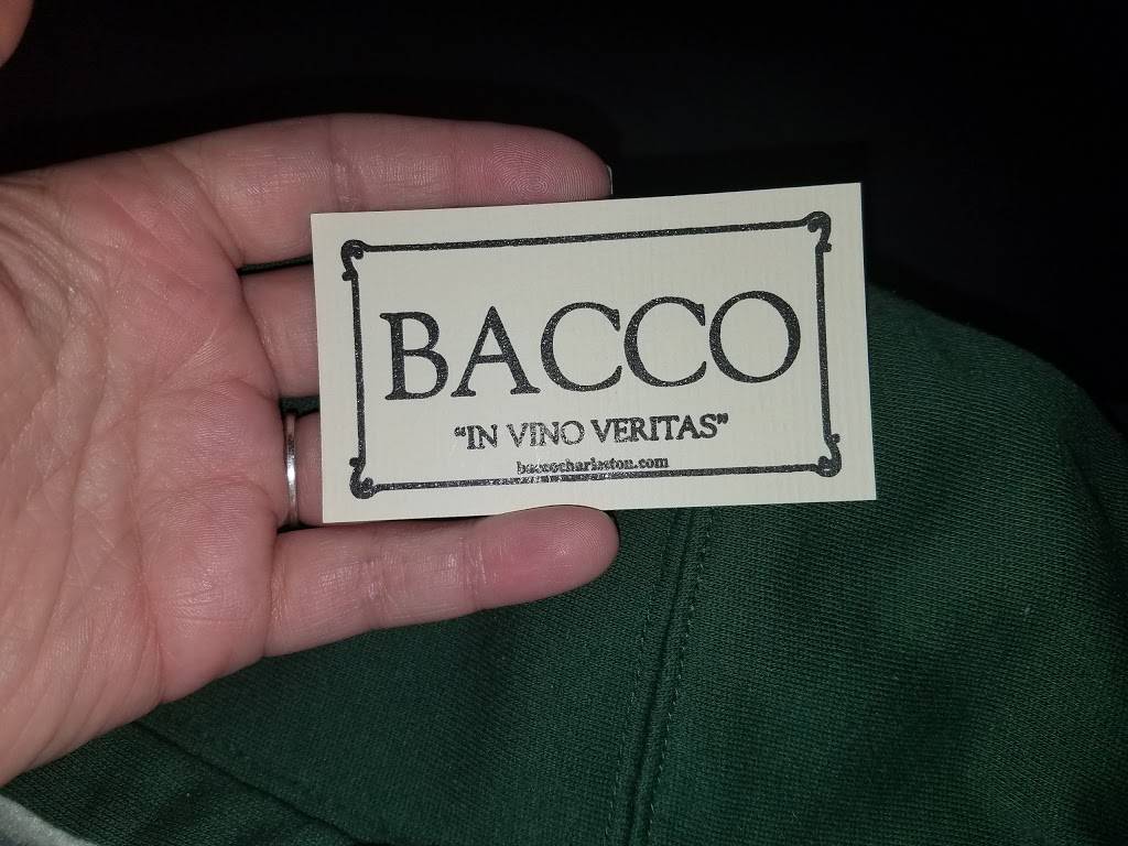 Bacco | restaurant | 976 Houston Northcutt Blvd O, Mt Pleasant, SC 29464, USA | 8438846969 OR +1 843-884-6969