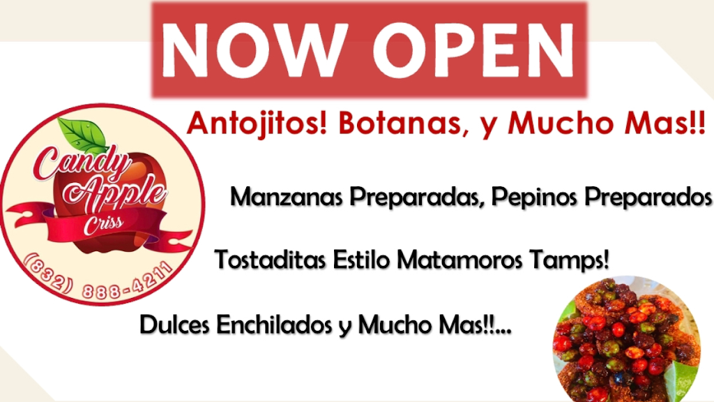 Candy Apple Criss | meal takeaway | 8103 Airline Dr Suite K15, Houston, TX 77037, USA | 8328884211 OR +1 832-888-4211
