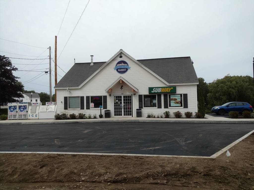 Subway Restaurants | restaurant | Rt 27, Texaco Station, 989 Wiscasset Rd, Boothbay, ME 04537, USA | 2076339925 OR +1 207-633-9925
