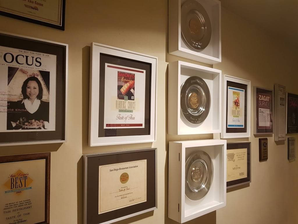 Taste of Thai | restaurant | 527 University Ave, San Diego, CA 92103, USA | 6192917525 OR +1 619-291-7525