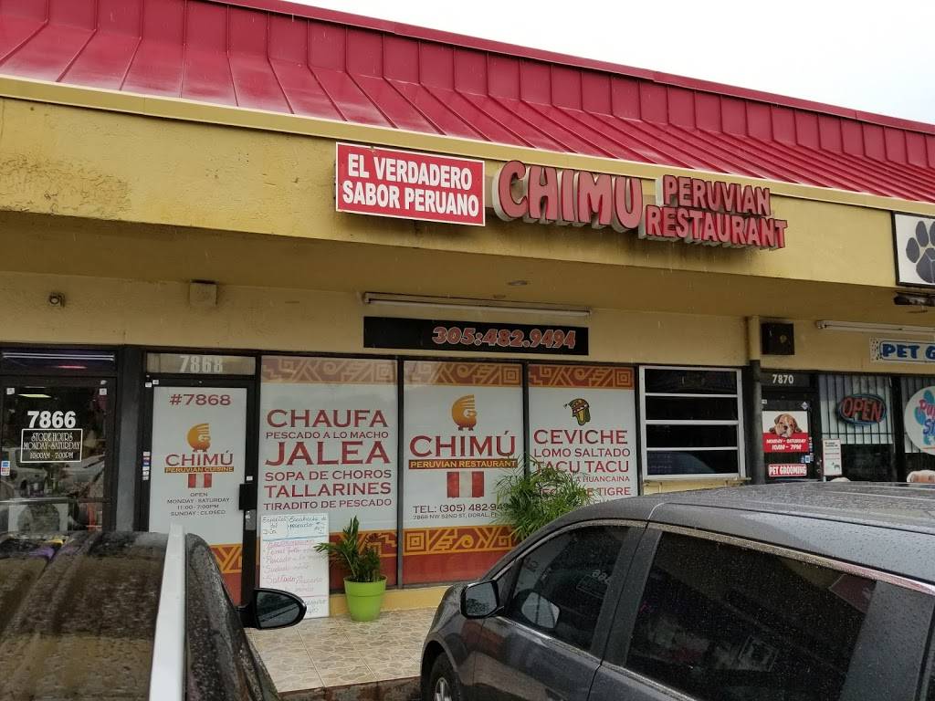 Chimu Peruvian Cuisine | restaurant | 7868 NW 52nd St, Doral, FL 33166, USA | 3054829494 OR +1 305-482-9494