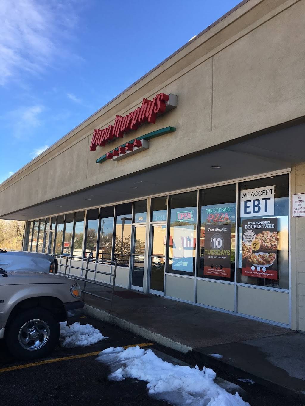 Papa Murphys Take N Bake Pizza | meal takeaway | 3105 W Colorado Ave Suite B, Colorado Springs, CO 80904, USA | 7196677272 OR +1 719-667-7272