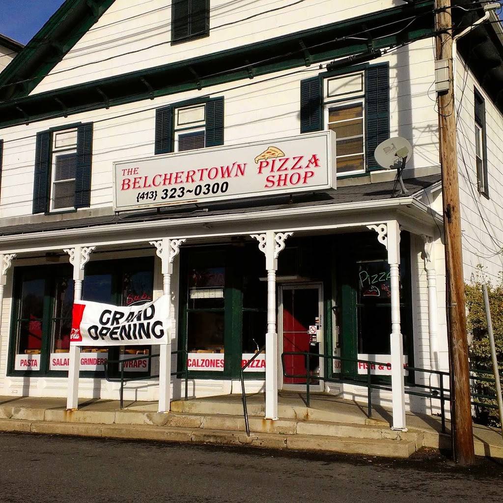 The Belchertown Pizza Shop | meal delivery | 4 Park St, Belchertown, MA 01007, USA | 4133230300 OR +1 413-323-0300