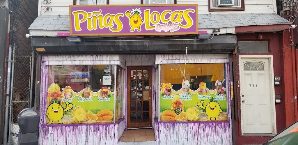 Pinas Locas Quetzaly | restaurant | 329 Grand St, Paterson, NJ 07505, USA | 9733338251 OR +1 973-333-8251