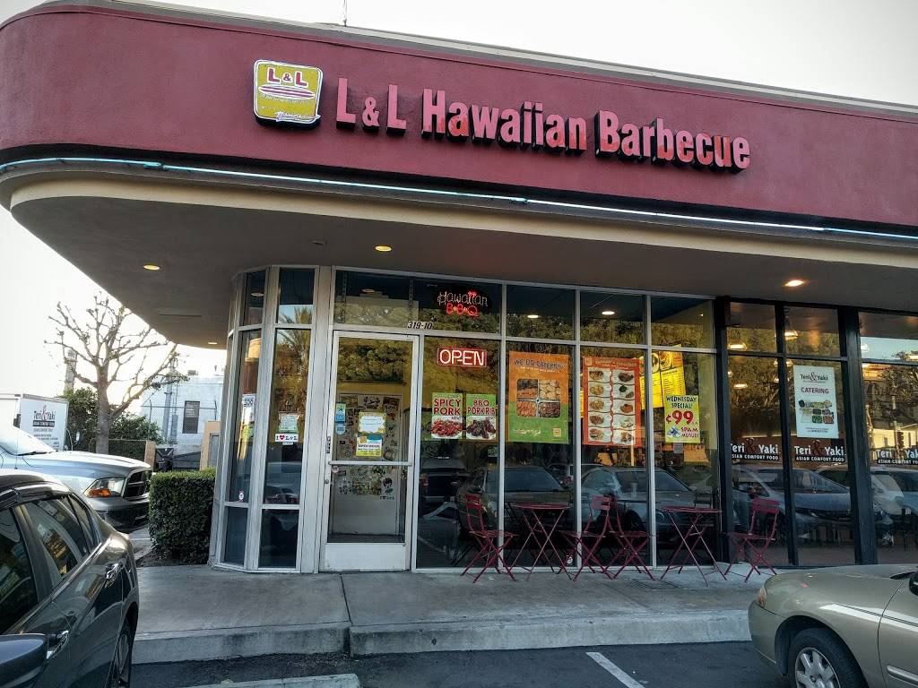 L&L Hawaiian Barbecue | restaurant | 319 S Arroyo Pkwy #10, Pasadena, CA 91105, USA | 6265834960 OR +1 626-583-4960