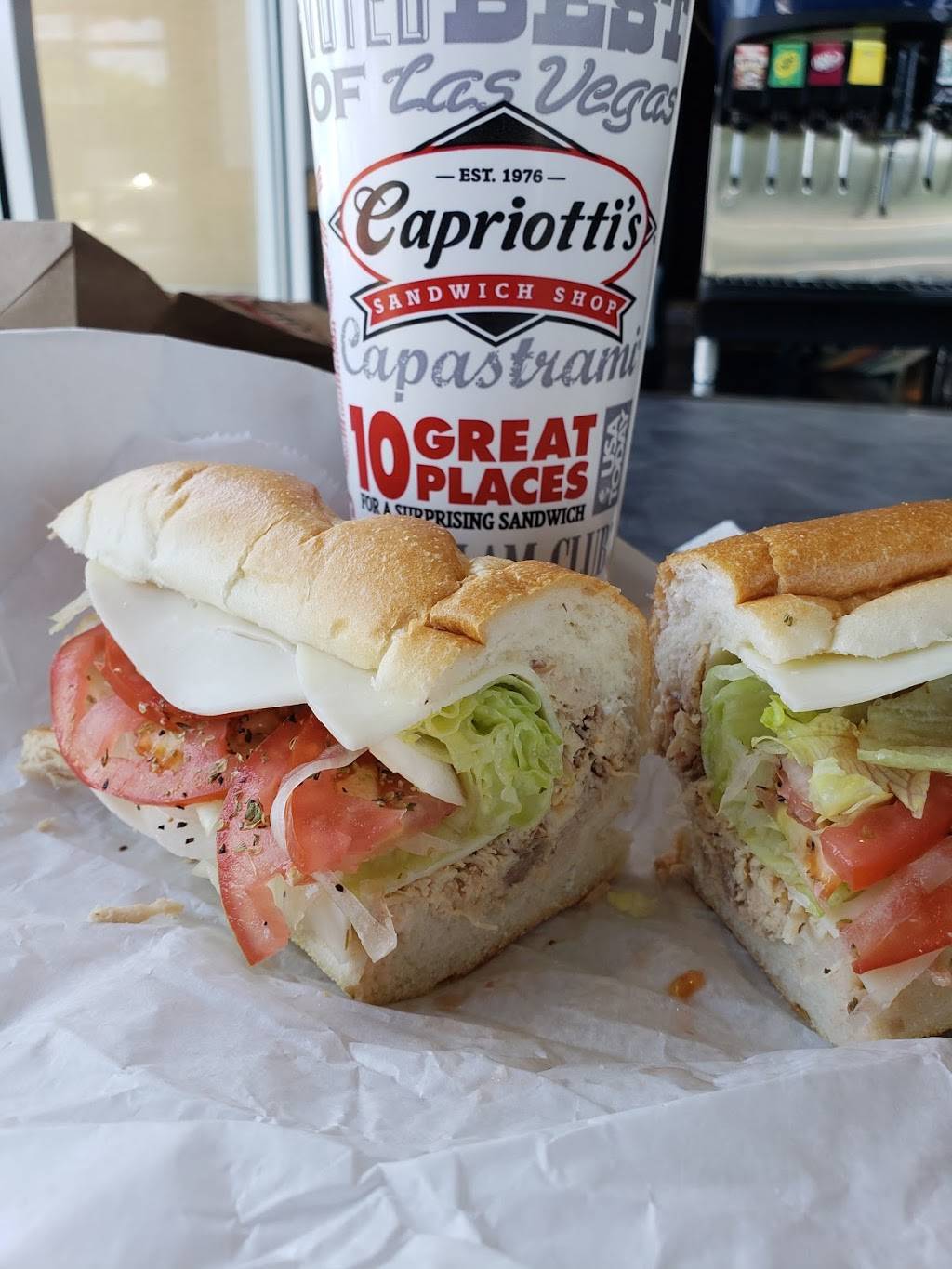 Capriottis Sandwich Shop | restaurant | 500 Abruzzi Dr, Chester, MD 21619, USA | 4106439993 OR +1 410-643-9993