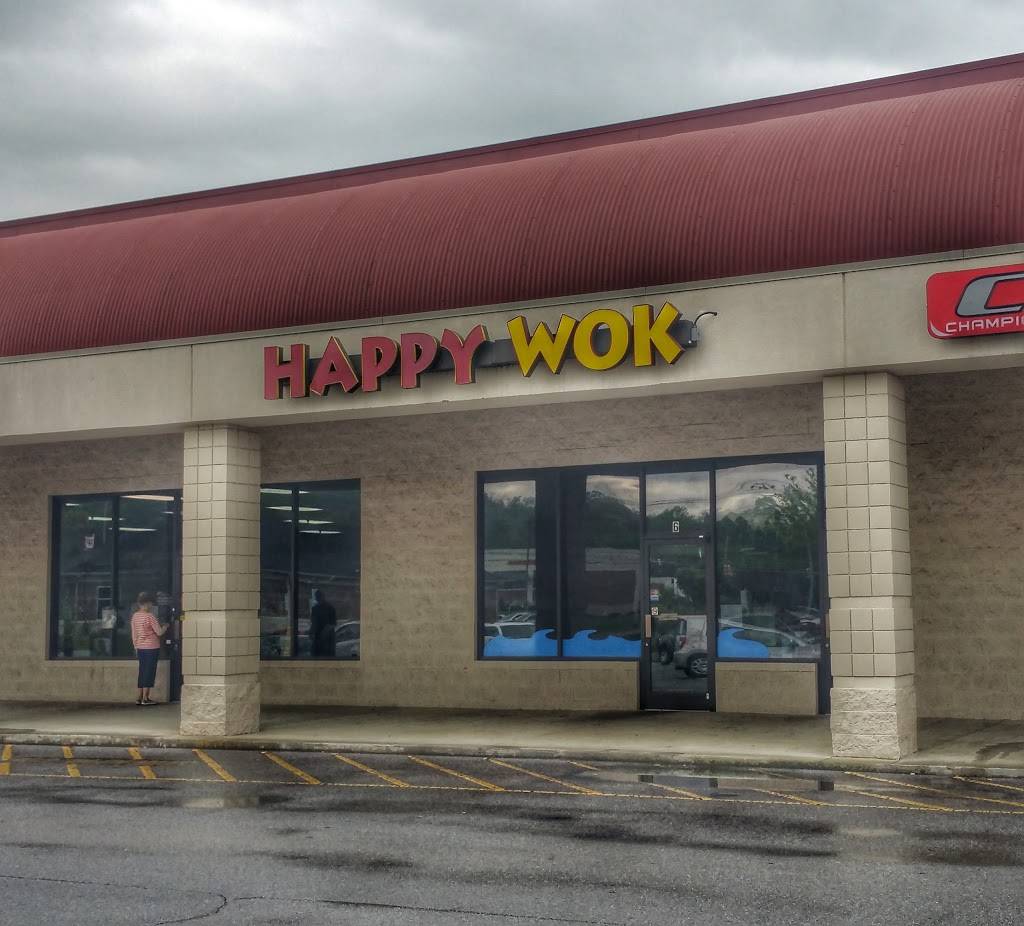 Happy Wok | restaurant | 4307 N Roan St # 6, Johnson City, TN 37615, USA | 4232328880 OR +1 423-232-8880