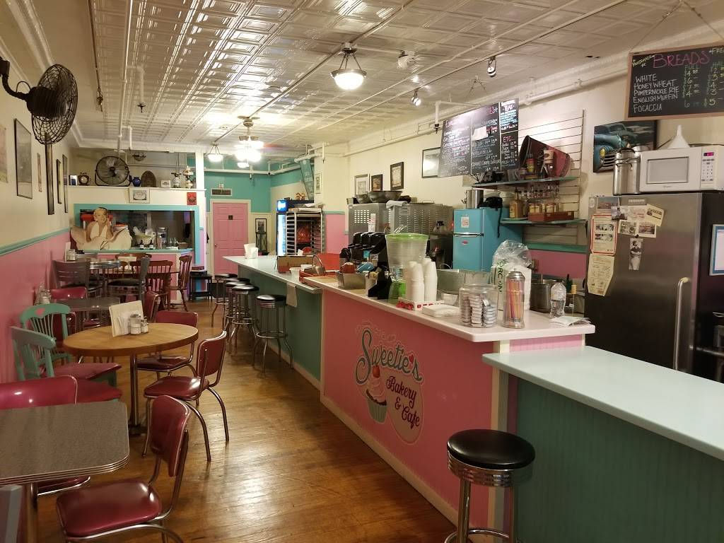 Sweeties Bakery & Cafe | cafe | 191 Bank St, New London, CT 06320, USA | 8604370130 OR +1 860-437-0130