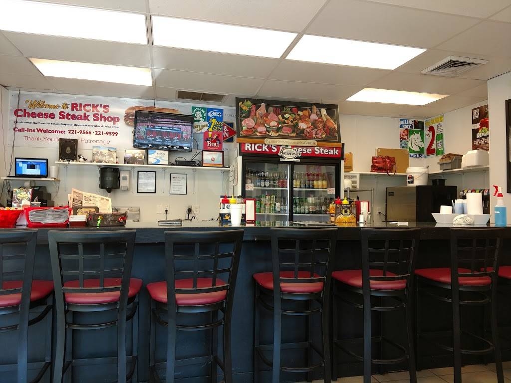 Ricks Cheese Steak Shop | restaurant | 603 Prince George St, Williamsburg, VA 23185, USA | 7572219566 OR +1 757-221-9566