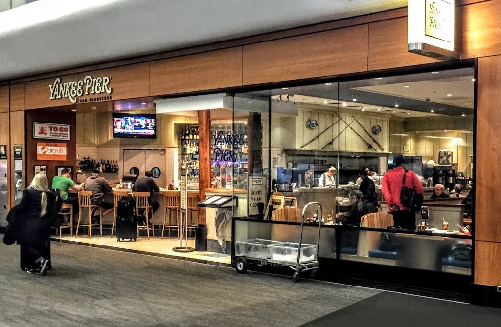 Yankee Pier | restaurant | Terminal 3 S McDonnell Rd, San Francisco, CA 94128, USA | 6508218938 OR +1 650-821-8938