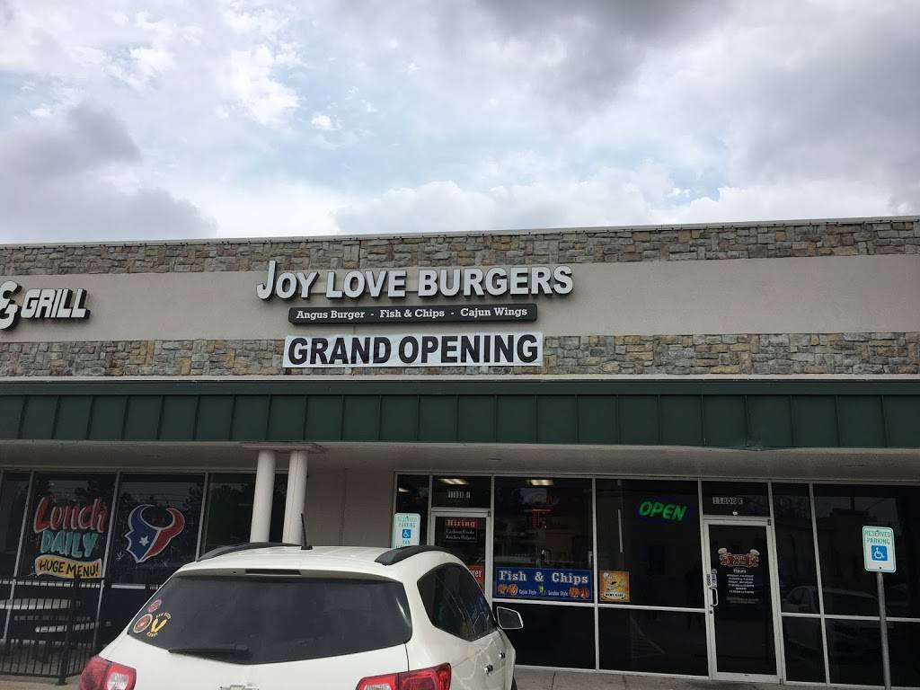 Joy Love Burgers | restaurant | 11808 Barker Cypress Rd Ste I, Cypress, TX 77433, USA | 8326532649 OR +1 832-653-2649