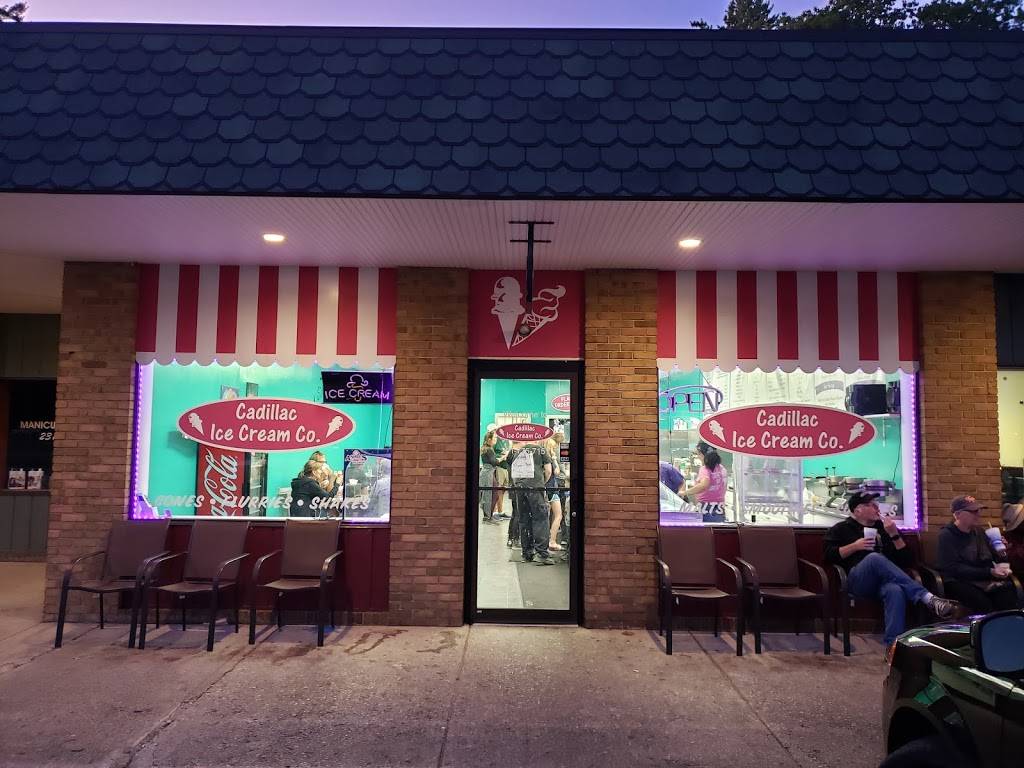 Cadillac Ice Cream Company | restaurant | 101-199 Leisure St, Cadillac, MI 49601, USA | 2317757151 OR +1 231-775-7151