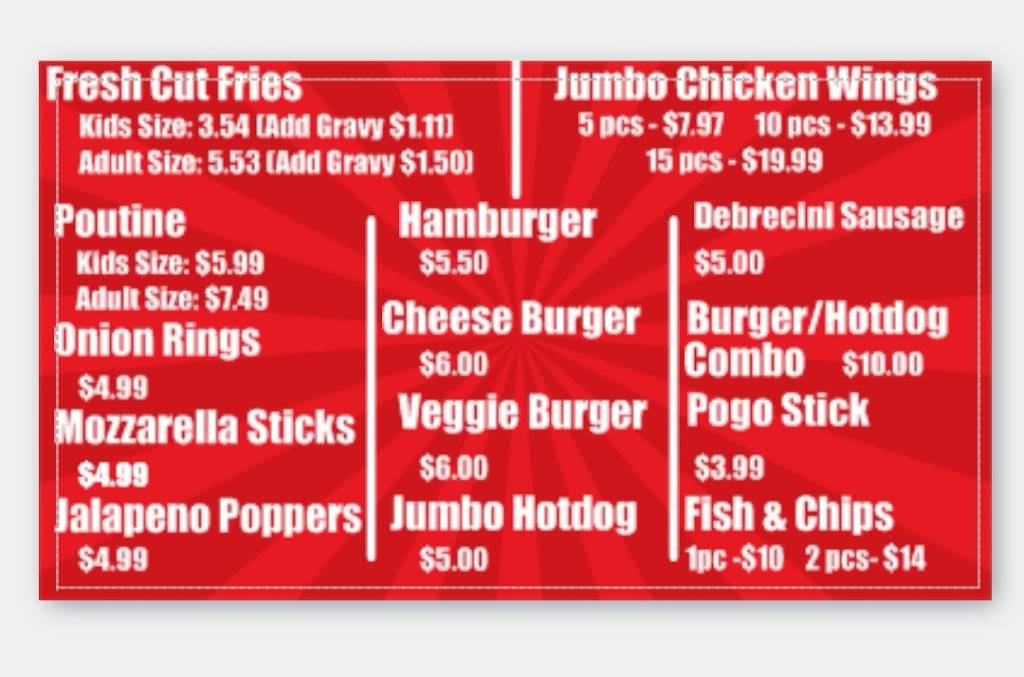 Alma Chip wagon | restaurant | 3 Peel St W, Alma, ON N0B 1A0, Canada | 5198048941 OR +1 519-804-8941