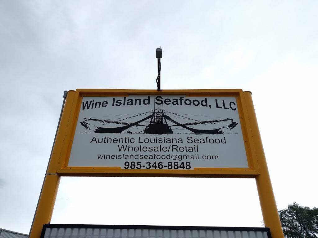 Wine Island Seafood, LLC. | restaurant | 9698 E Main St, Houma, LA 70363, USA | 9853468848 OR +1 985-346-8848