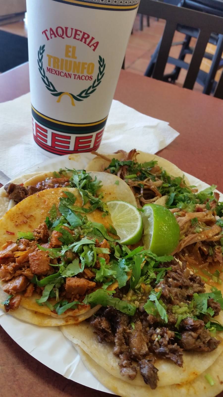 Taqueria El Triunfo | restaurant | 2502 Westminster Ave # B, Santa Ana, CA 92706, USA | 7142650798 OR +1 714-265-0798