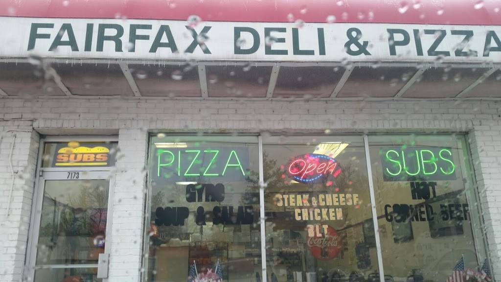 Fairfax Deli & Pizza | restaurant | 7173 Lee Hwy, Falls Church, VA 22046, USA | 7035325981 OR +1 703-532-5981