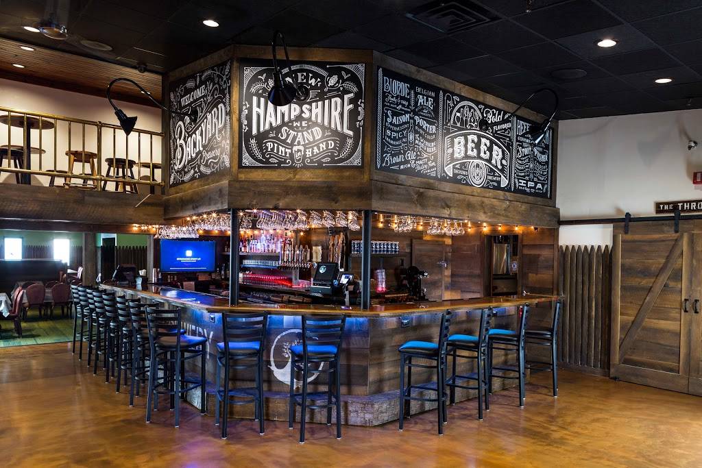 Backyard Brewery and Kitchen | restaurant | 1211 S Mammoth Rd, Manchester, NH 03109, USA | 6036233545 OR +1 603-623-3545