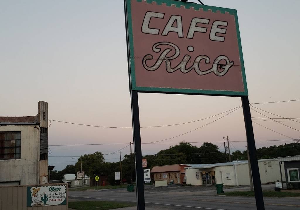 Cafe Rico | restaurant | 1013 W Main St, Eastland, TX 76448, USA | 2546310064 OR +1 254-631-0064