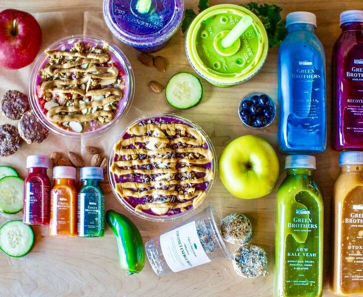 Green Brothers Juice Co. | restaurant | 101 S Tryon St, Charlotte, NC 28280, USA | 7045759280 OR +1 704-575-9280
