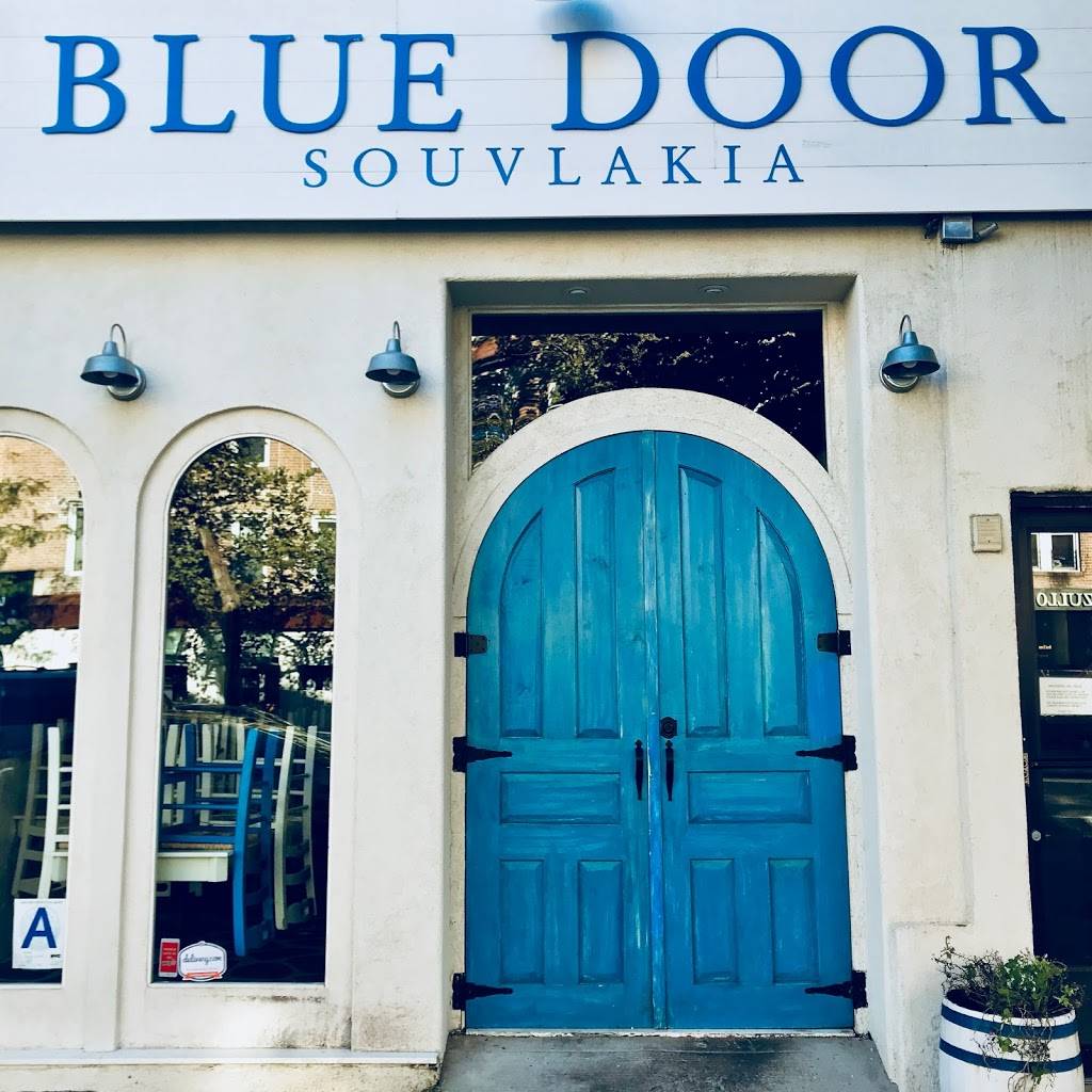 Blue Door Souvlakia | restaurant | 8413 3rd Ave, Brooklyn, NY 11209, USA | 7186808600 OR +1 718-680-8600